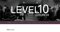 Desktop Screenshot of level10church.org